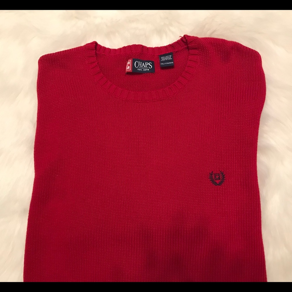 Barely worn men’s Red sweater
